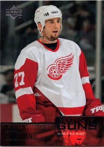 #466 Darryl Bootland - Detroit Red Wings - 2003-04 Upper Deck Hockey