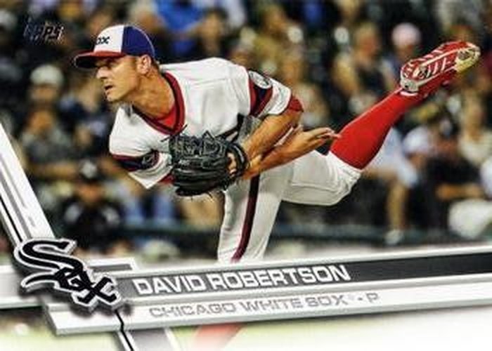 #466 David Robertson - Chicago White Sox - 2017 Topps Baseball