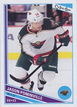 #466 Jason Pominville - Minnesota Wild - 2013-14 O-Pee-Chee Hockey