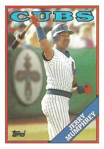 #466 Jerry Mumphrey - Chicago Cubs - 1988 Topps Baseball