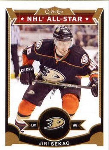 #466 Jiri Sekac - Anaheim Ducks - 2015-16 O-Pee-Chee Hockey