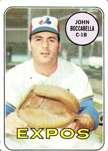 #466 John Boccabella - Montreal Expos - 1969 Topps Baseball