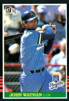 #466 John Wathan - Kansas City Royals - 1985 Donruss Baseball