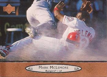 #466 Mark McLemore - Texas Rangers - 1996 Upper Deck Baseball