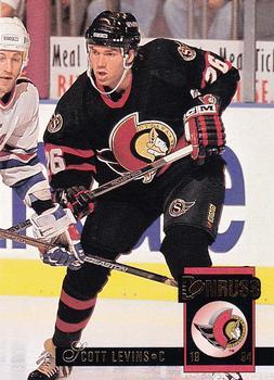 #466 Scott Levins - Ottawa Senators - 1993-94 Donruss Hockey