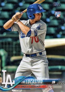 #466 Tim Locastro - Los Angeles Dodgers - 2018 Topps Baseball
