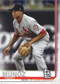 #466 Yairo Munoz - St. Louis Cardinals - 2019 Topps Baseball