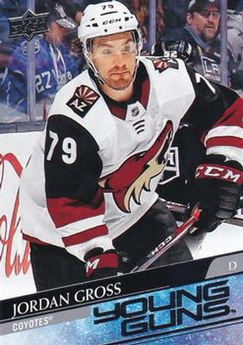 #466 Jordan Gross - Arizona Coyotes - 2020-21 Upper Deck Hockey