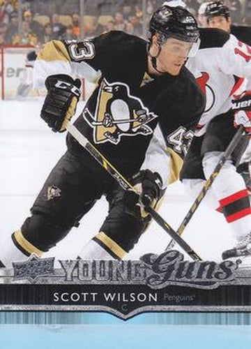 #466 Scott Wilson - Pittsburgh Penguins - 2014-15 Upper Deck Hockey