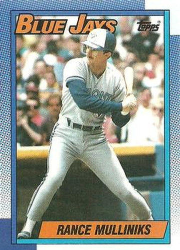 #466 Rance Mulliniks - Toronto Blue Jays - 1990 Topps Baseball