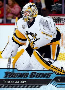 #466 Tristan Jarry - Pittsburgh Penguins - 2016-17 Upper Deck Hockey