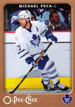 #466 Michael Peca - Toronto Maple Leafs - 2006-07 O-Pee-Chee Hockey