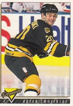 #466 Bryan Smolinski - Boston Bruins - 1993-94 Topps Premier Hockey