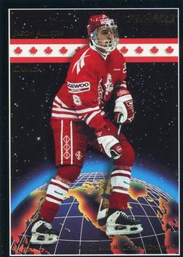 #466 Jason Allison - Canada - 1993-94 Pinnacle Hockey