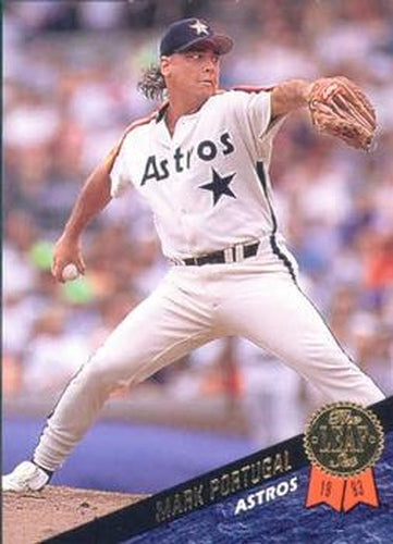 #467 Mark Portugal - Houston Astros - 1993 Leaf Baseball