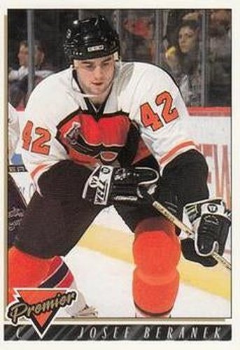 #467 Josef Beranek - Philadelphia Flyers - 1993-94 Topps Premier Hockey
