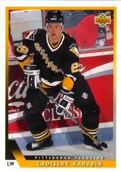 #467 Ladislav Karabin - Pittsburgh Penguins - 1993-94 Upper Deck Hockey