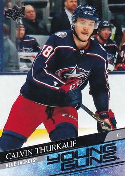 #467 Calvin Thurkauf - Columbus Blue Jackets - 2020-21 Upper Deck Hockey