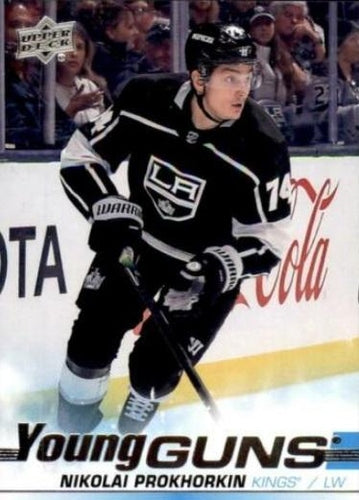 #467 Nikolai Prokhorkin - Los Angeles Kings - 2019-20 Upper Deck Hockey