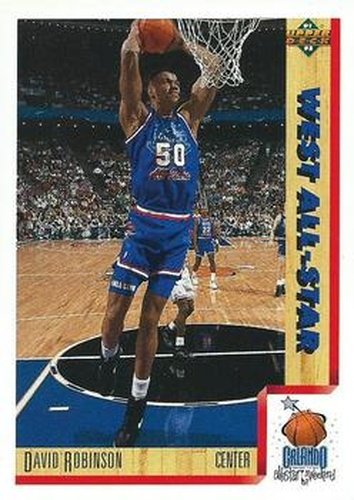 #467 David Robinson - San Antonio Spurs - 1991-92 Upper Deck Basketball