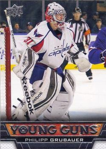 #467 Philipp Grubauer - Washington Capitals - 2013-14 Upper Deck Hockey