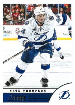 #467 Nate Thompson - Tampa Bay Lightning - 2013-14 Score Hockey