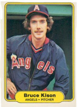 #467 Bruce Kison - California Angels - 1982 Fleer Baseball