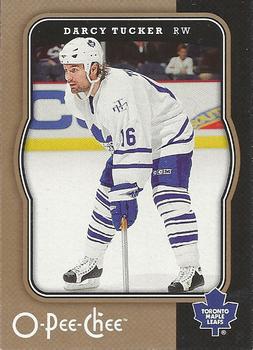 #467 Darcy Tucker - Toronto Maple Leafs - 2007-08 O-Pee-Chee Hockey
