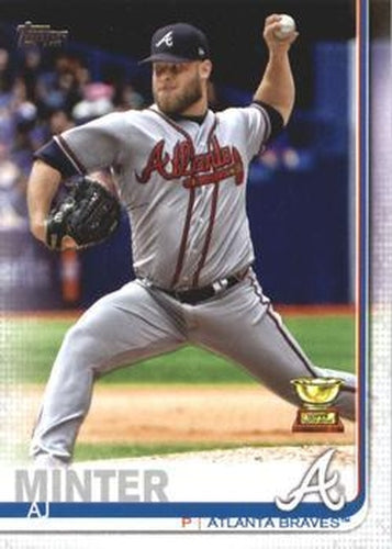 #467 A.J. Minter - Atlanta Braves - 2019 Topps Baseball