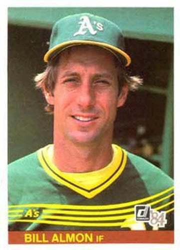 #467 Bill Almon - Oakland Athletics - 1984 Donruss Baseball