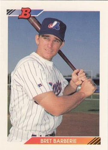 #467 Bret Barberie - Montreal Expos - 1992 Bowman Baseball