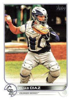 #467 Elias Diaz - Colorado Rockies - 2022 Topps Baseball