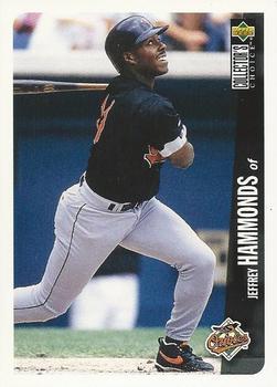 #467 Jeffrey Hammonds - Baltimore Orioles - 1996 Collector's Choice Baseball
