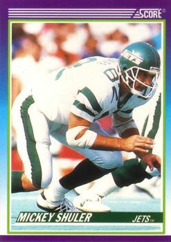 #467 Mickey Shuler - New York Jets - 1990 Score Football