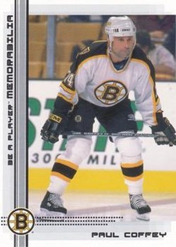 #467 Paul Coffey - Boston Bruins - 2000-01 Be a Player Memorabilia Hockey