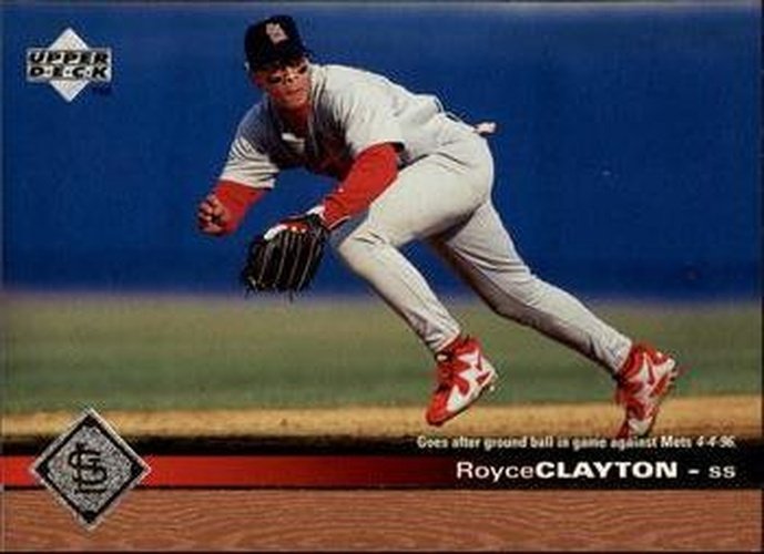 #467 Royce Clayton - St. Louis Cardinals - 1997 Upper Deck Baseball