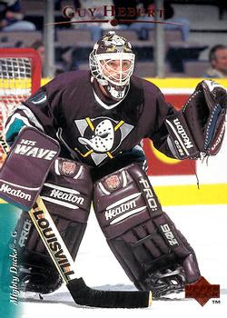 #467 Guy Hebert - Anaheim Mighty Ducks - 1995-96 Upper Deck Hockey