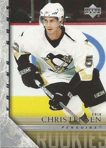 #467 Erik Christensen - Pittsburgh Penguins - 2005-06 Upper Deck Hockey