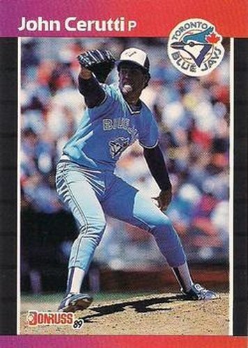 #467 John Cerutti - Toronto Blue Jays - 1989 Donruss Baseball