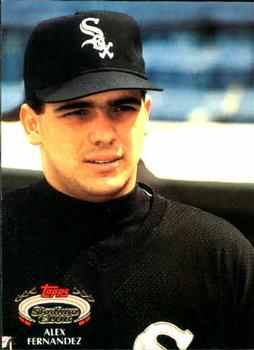 #467 Alex Fernandez - Chicago White Sox - 1992 Stadium Club Baseball