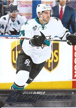 #467 Dylan DeMelo - San Jose Sharks - 2015-16 Upper Deck Hockey