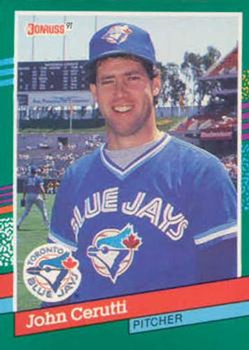 #467 John Cerutti - Toronto Blue Jays - 1991 Donruss Baseball