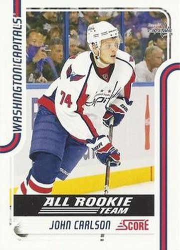 #467 John Carlson - Washington Capitals - 2011-12 Score Hockey