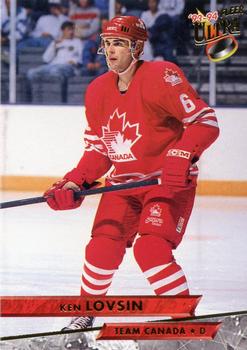 #467 Ken Lovsin - Canada - 1993-94 Ultra Hockey
