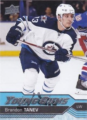 #467 Brandon Tanev - Winnipeg Jets - 2016-17 Upper Deck Hockey