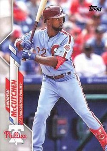 #467 Andrew McCutchen - Philadelphia Phillies - 2020 Topps Baseball