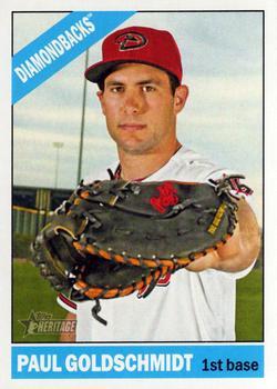 #467a Paul Goldschmidt - Arizona Diamondbacks - 2015 Topps Heritage Baseball