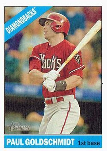#467b Paul Goldschmidt - Arizona Diamondbacks - 2015 Topps Heritage Baseball