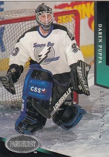#468 Daren Puppa - Tampa Bay Lightning - 1993-94 Parkhurst Hockey