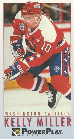 #468 Kelly Miller - Washington Capitals - 1993-94 Fleer PowerPlay Hockey